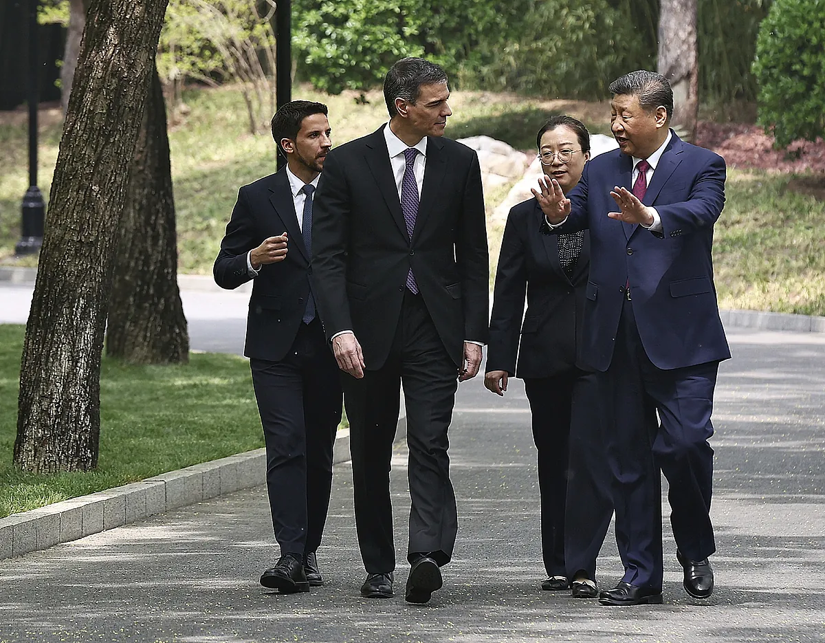 Xi aboga ante Sánchez por un "boicot" de la UE y China a los actos "intimidatorios" de EEUU