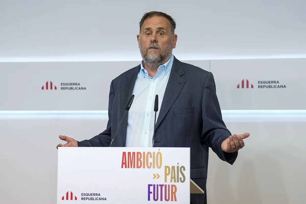 Junqueras responde a "los incumplimientos" de Sánchez con una proposición de ley para garantizar que Cataluña recaude el 100% del IRPF