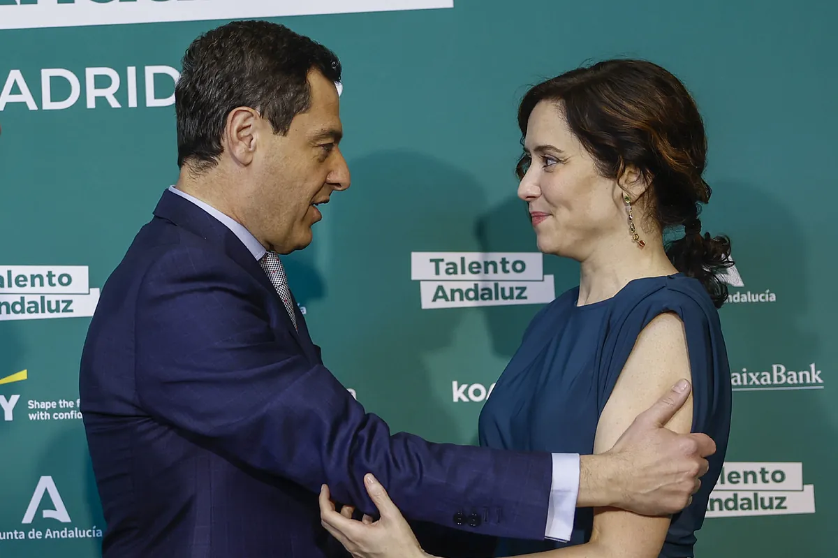 Reunión exprés en Madrid de Ayuso y Moreno, dos perfiles diferentes pero una oposición conjunta a Sánchez: "Nuestros pilares son la seguridad jurídica y la Constitución"