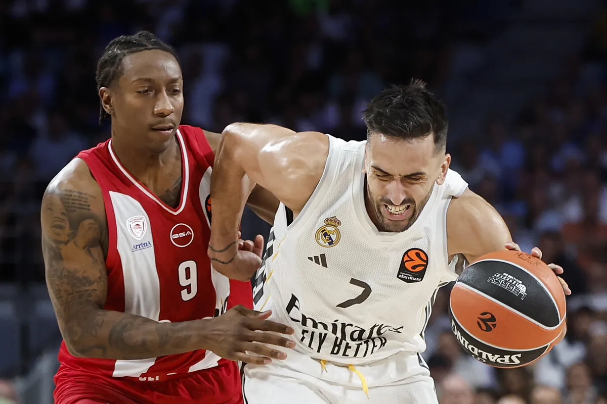 El Real Madrid de Scariolo despega con un recital defensivo ante el Olympiacos