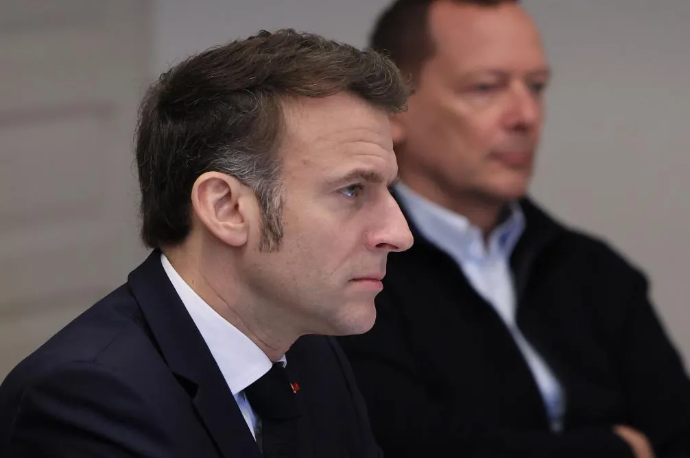 Moscow has nothing to say if Ukraine “asks that there are allied forces in its territory,” says Macron