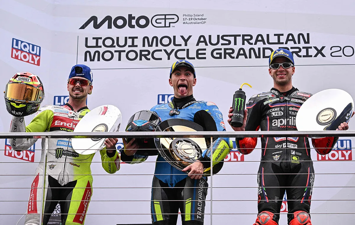 Raúl Fernández logra en Australia su primera victoria en MotoGP