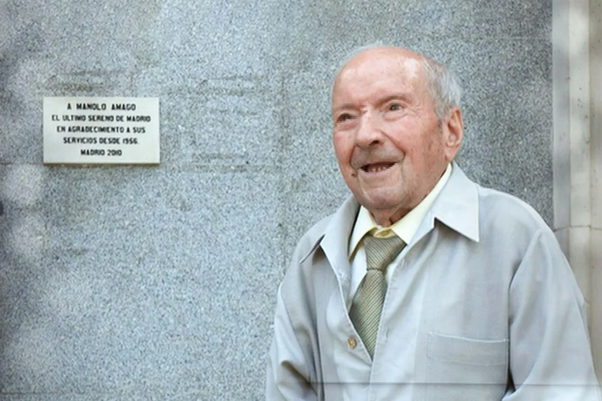 Muere el último sereno de Madrid, Manuel Amago, a los 98 años