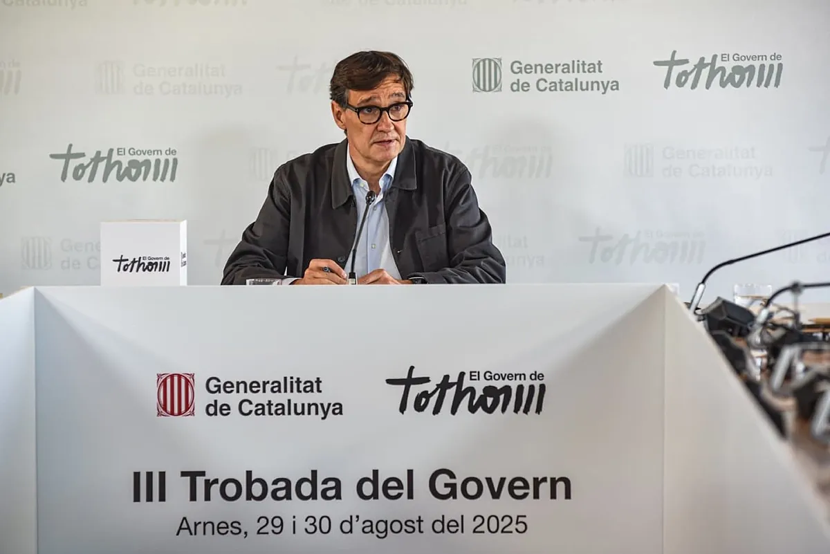Salvador Illa reclama a los jueces que "respeten" las leyes y apliquen la amnistía de forma "completa" y "con diligencia"
