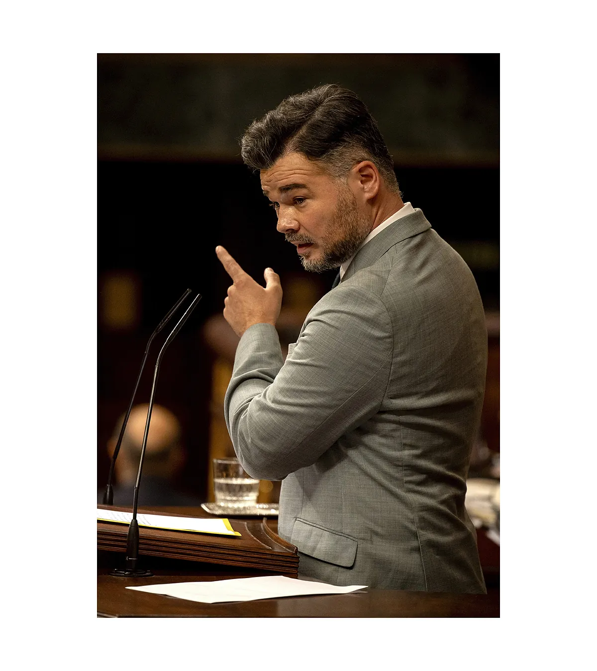 Gabriel Rufián, el salto adelante del orador avispado