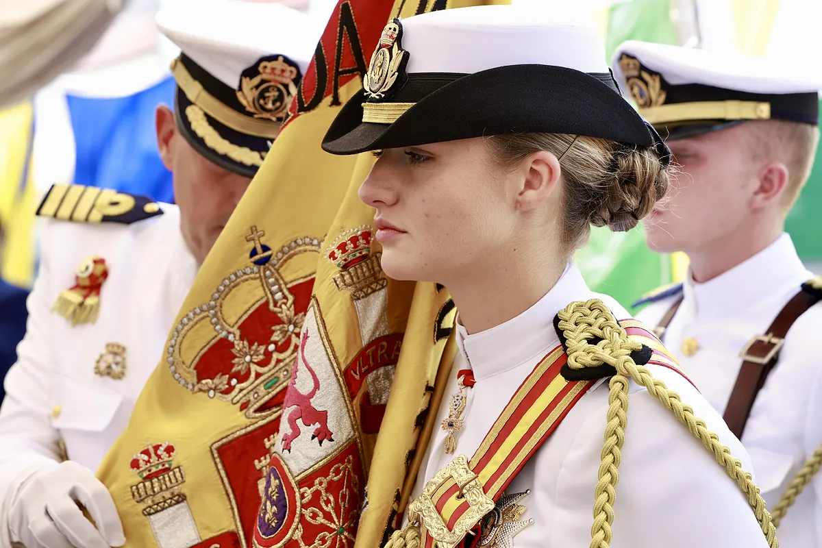 La Princesa Leonor visitará Ceuta en calidad de guardiamarina como parte de su formación a bordo de la  Blas de Lezo 