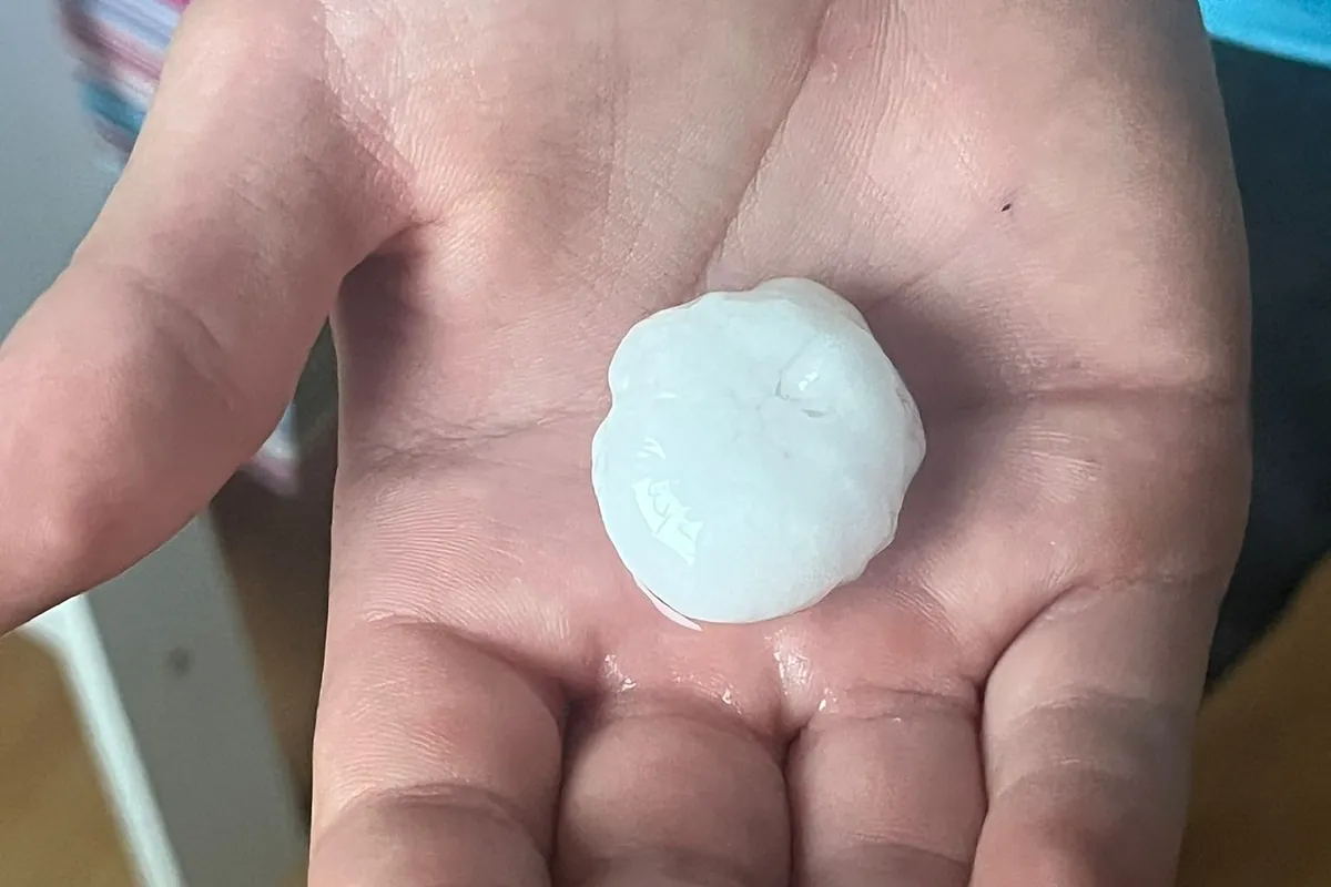 Fuerte tormenta en Madrid: 