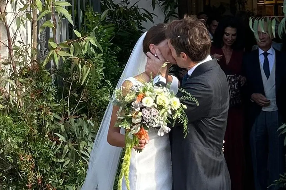 El "sí, quiero" del hijo de Rafael del Pino y Victoria López de la Serna