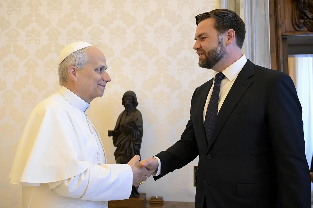León XIV mantiene un encuentro "cordial" con el vicepresidente J. D. Vance