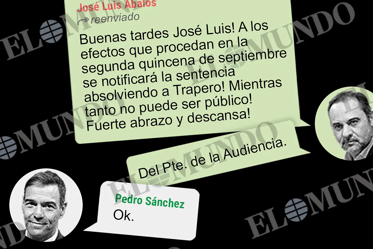 El jefe de la Audiencia Nacional filtró secretos a Sánchez:  Van a absolver a Trapero... para que lo manejéis 