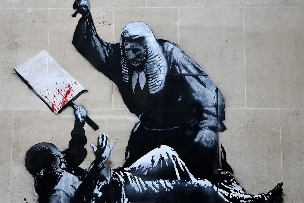 Nueva polémica con la última obra del artista Banksy