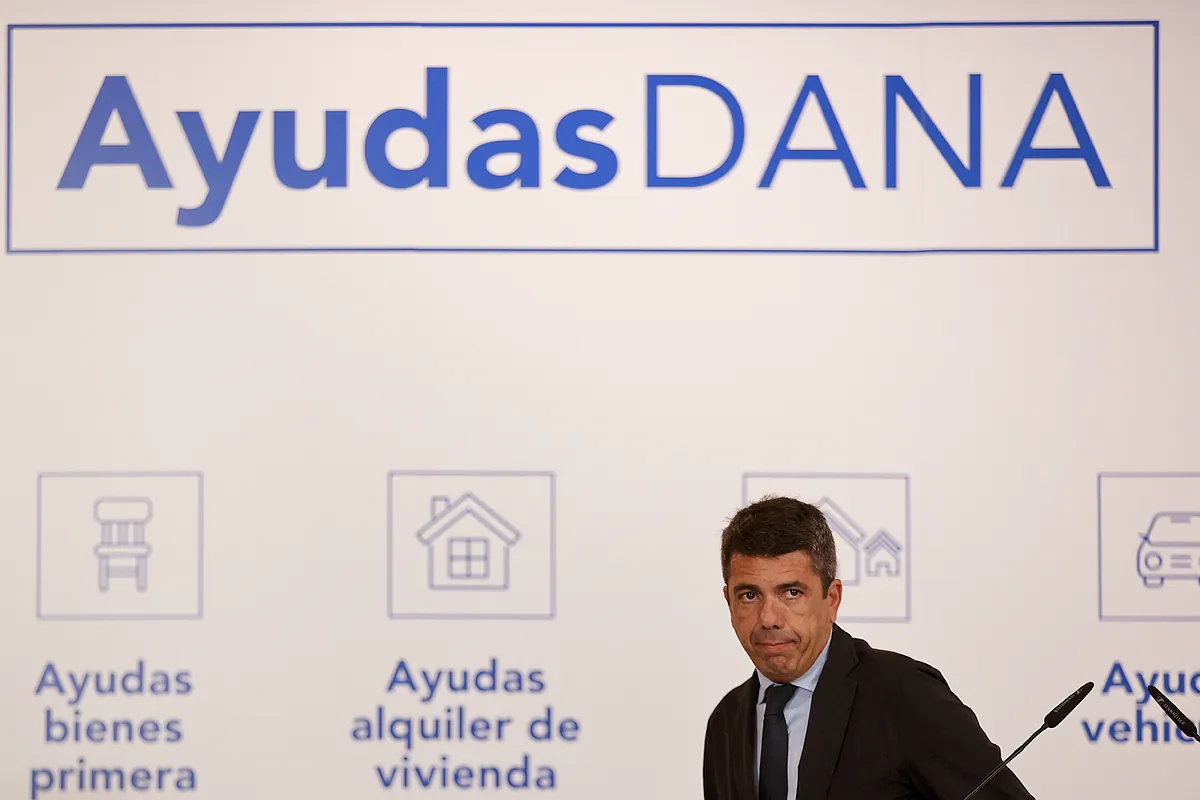 Carlos Mazón anuncia un nuevo paquete de ayudas dana: Un bono turístico y más compensaciones por vehículos perdidos