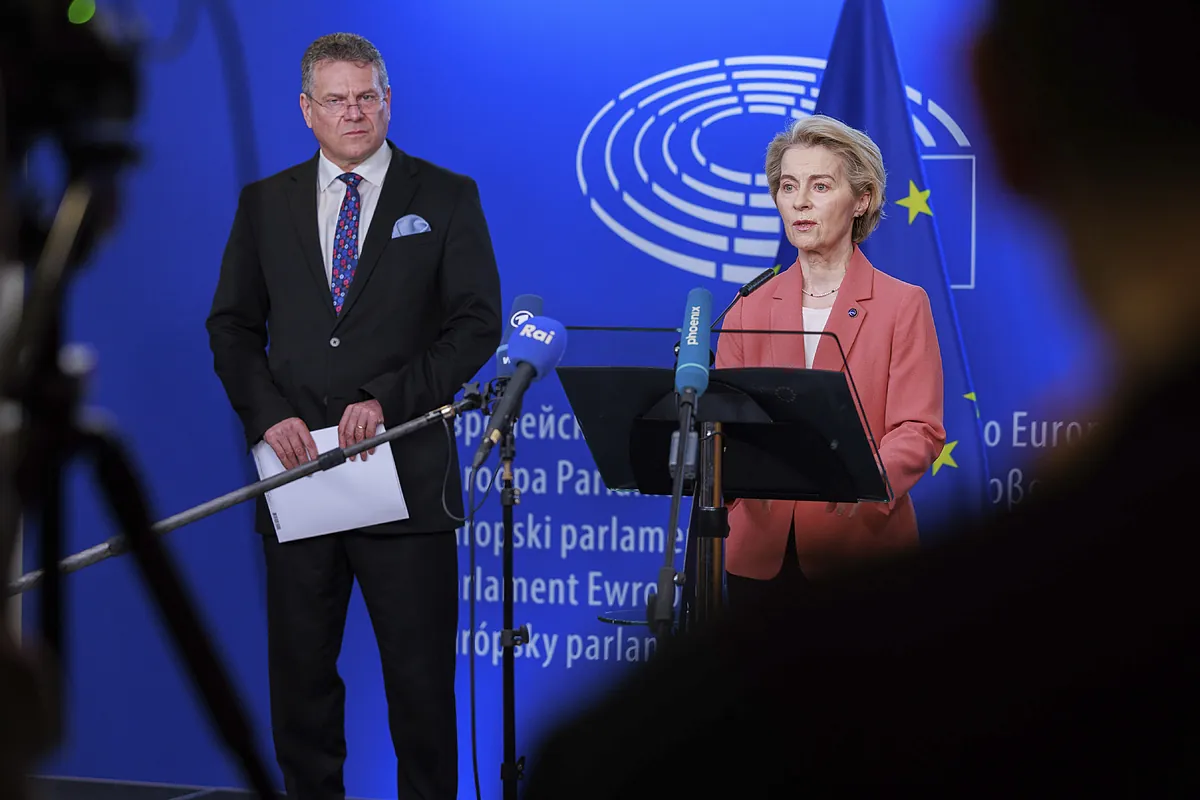 La UE retrasa la primera ronda de aranceles para dar una respuesta "bien calibrada" a EEUU y los 26.000 millones en tarifas estarán en vigor "a mediados de abril"