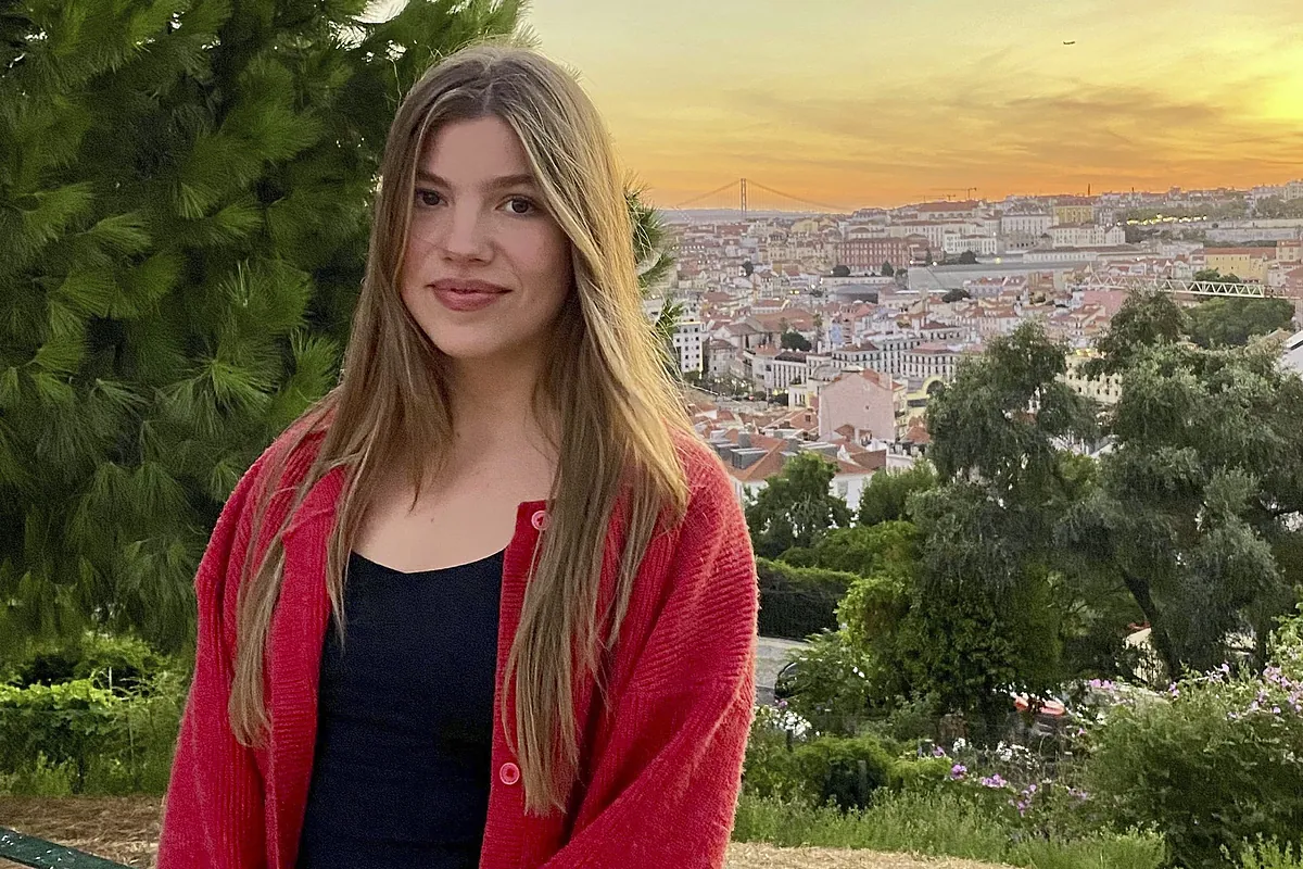 La Casa Real difunde nuevas imágenes de la infanta Sofía en Lisboa, donde estudia este año