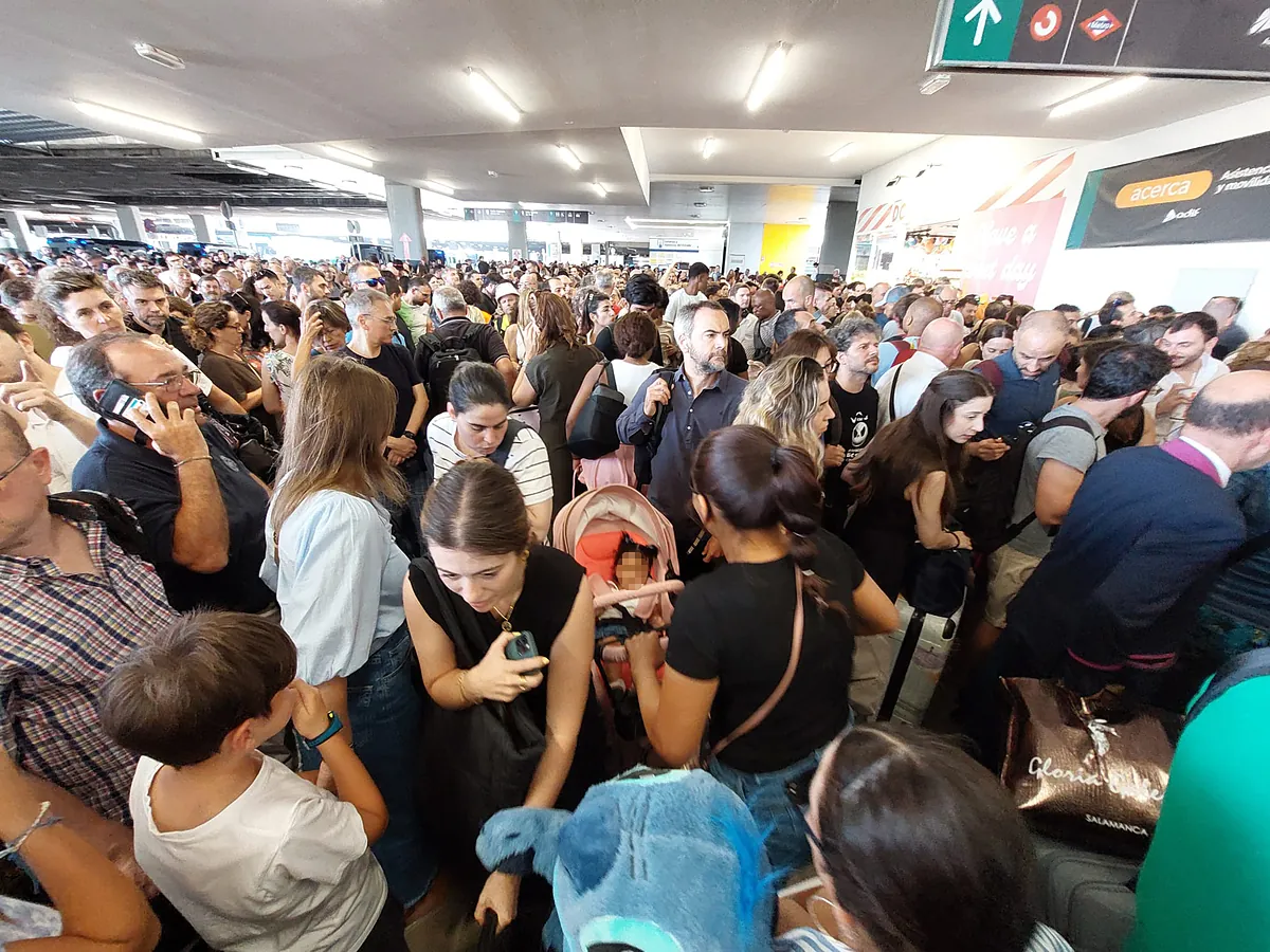 Restablecida la circulación en la estación de Chamartín