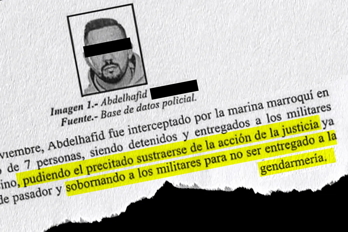 Traficantes de inmigrantes y militares corruptos en el  coladero  marroquí del Estrecho:  Ha pagado mucho dinero. Nada es gratis 