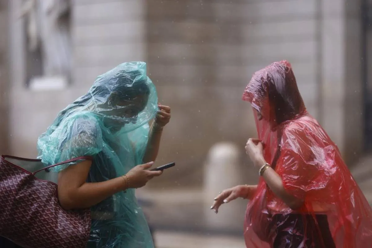 Lluvias y tormentas de hasta 50 litros ponen en riesgo a Teruel, Castellón, Barcelona y Gerona