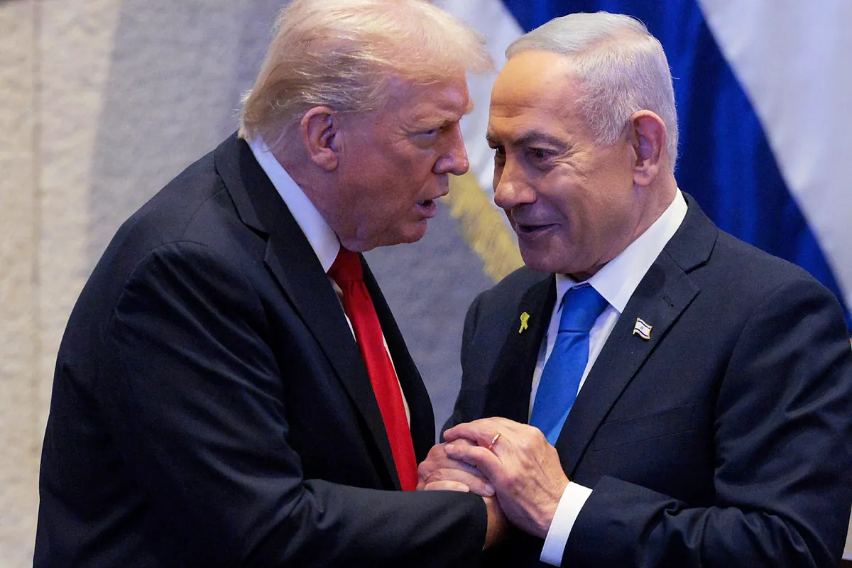 Netanyahu se rinde en halagos a Trump: "Es el mejor amigo que ha tenido Israel en la Casa Blanca"