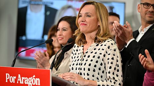 Alegría pierde 5 escaños para el PSOE en Aragón: "El resultado es que el PP es más rehén de Vox"