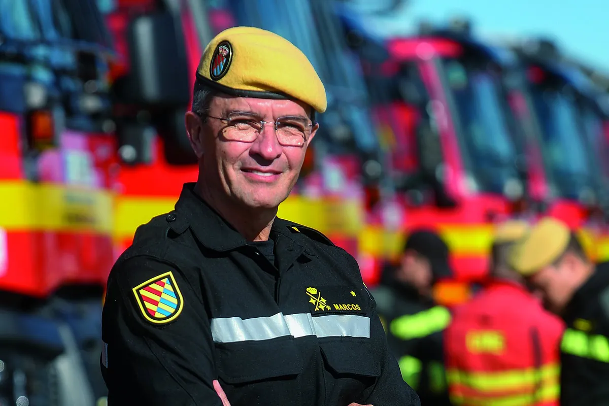 Francisco Javier Marcos, actual general jefe de la UME: "Las emergencias cada vez serán más dañinas"