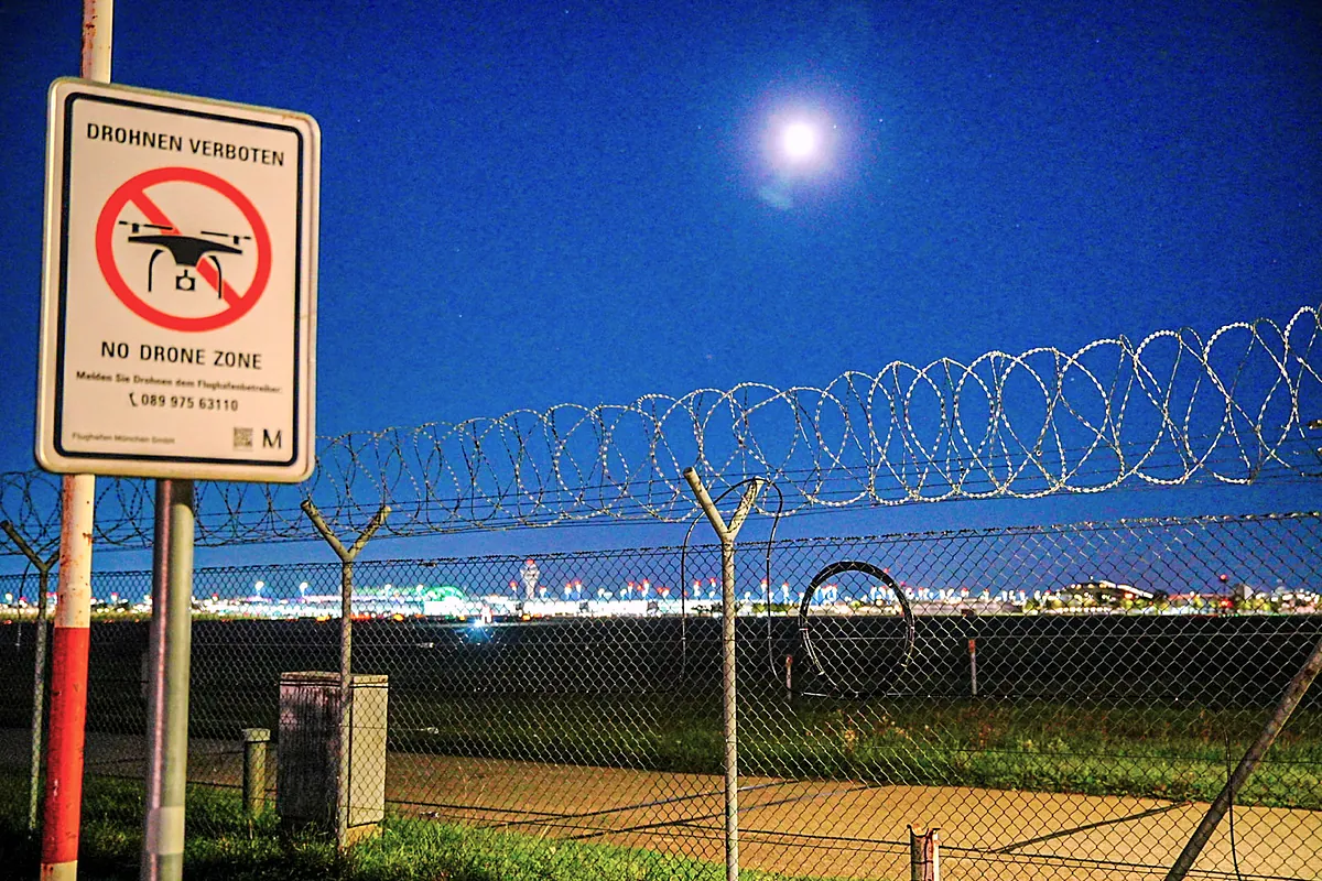 El avistamiento de drones obliga a cerrar el aeropuerto de Múnich por segunda noche consecutiva