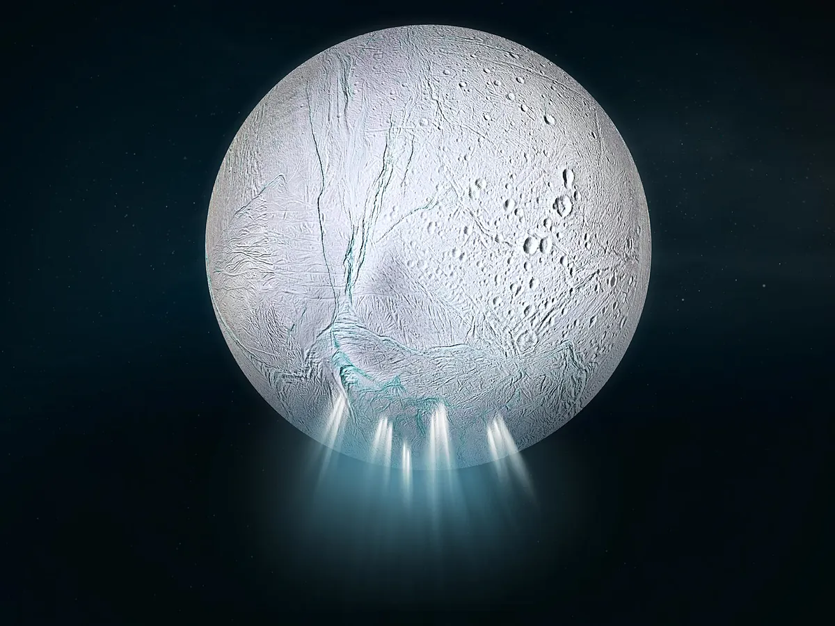 Hallan más evidencias de posible vida en una de las lunas de Saturno