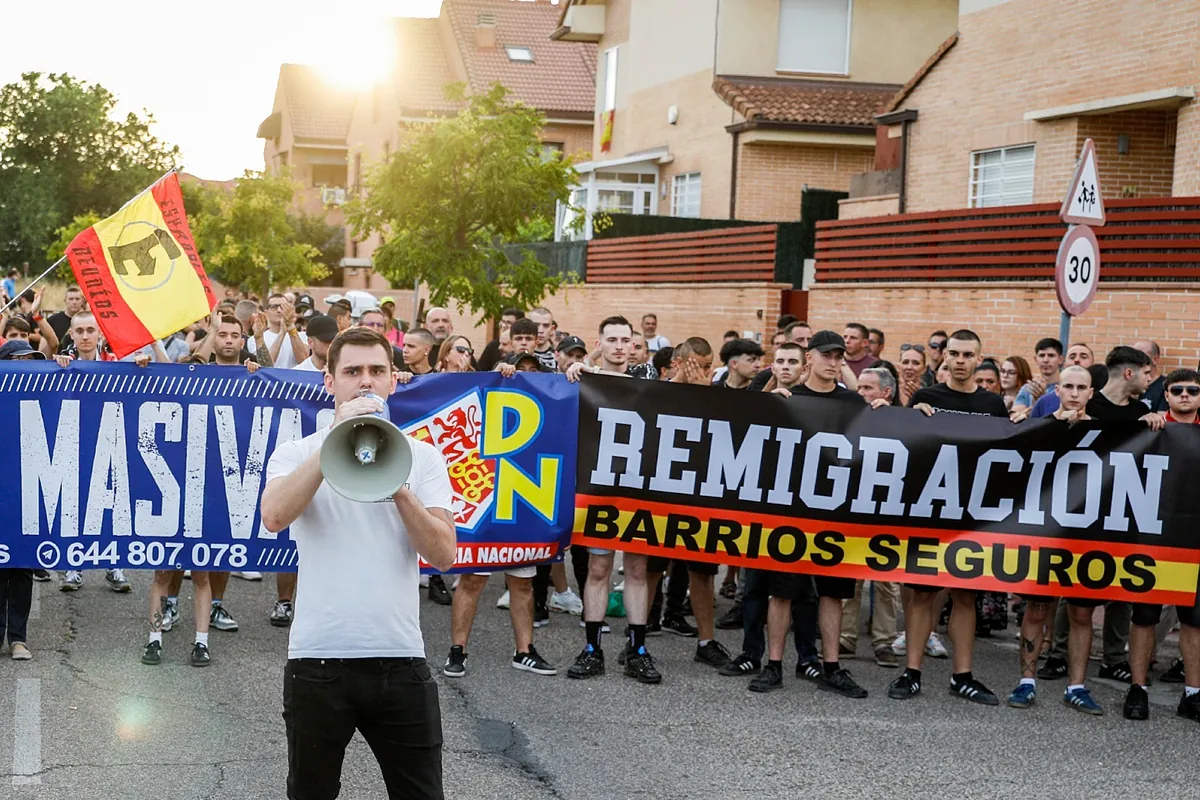 Nueva protesta ultra para pedir el cierre del centro de inmigrantes de Alcalá de Henares