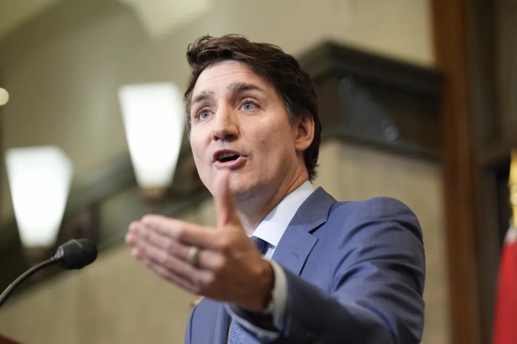 Trudeau acusa a Trump de atacar con aranceles la economía de Canadá buscando una futura &quot;anexión&quot;