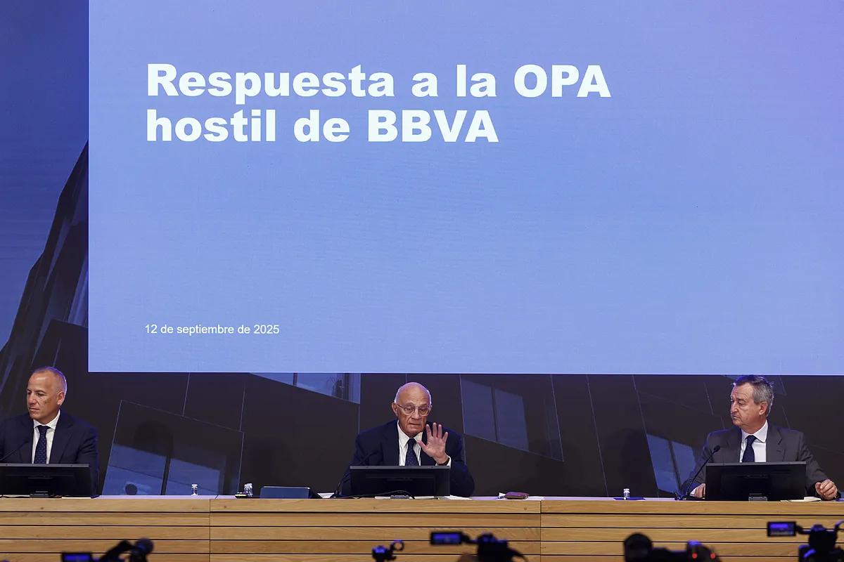 Plazos, sinergias y beneficios para el accionista: las dos caras antagónicas de la OPA de BBVA sobre Sabadell