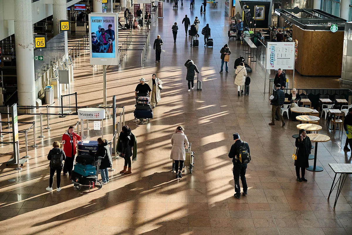 El aeropuerto de Bruselas cancela por una huelga todos los vuelos de salida del 26 de noviembre