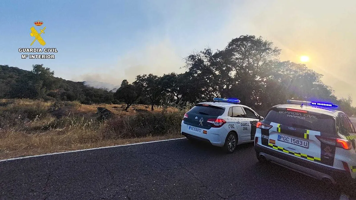 Atropello mortal de un ciclista en Casar de Cáceres y el conductor se da a la fuga