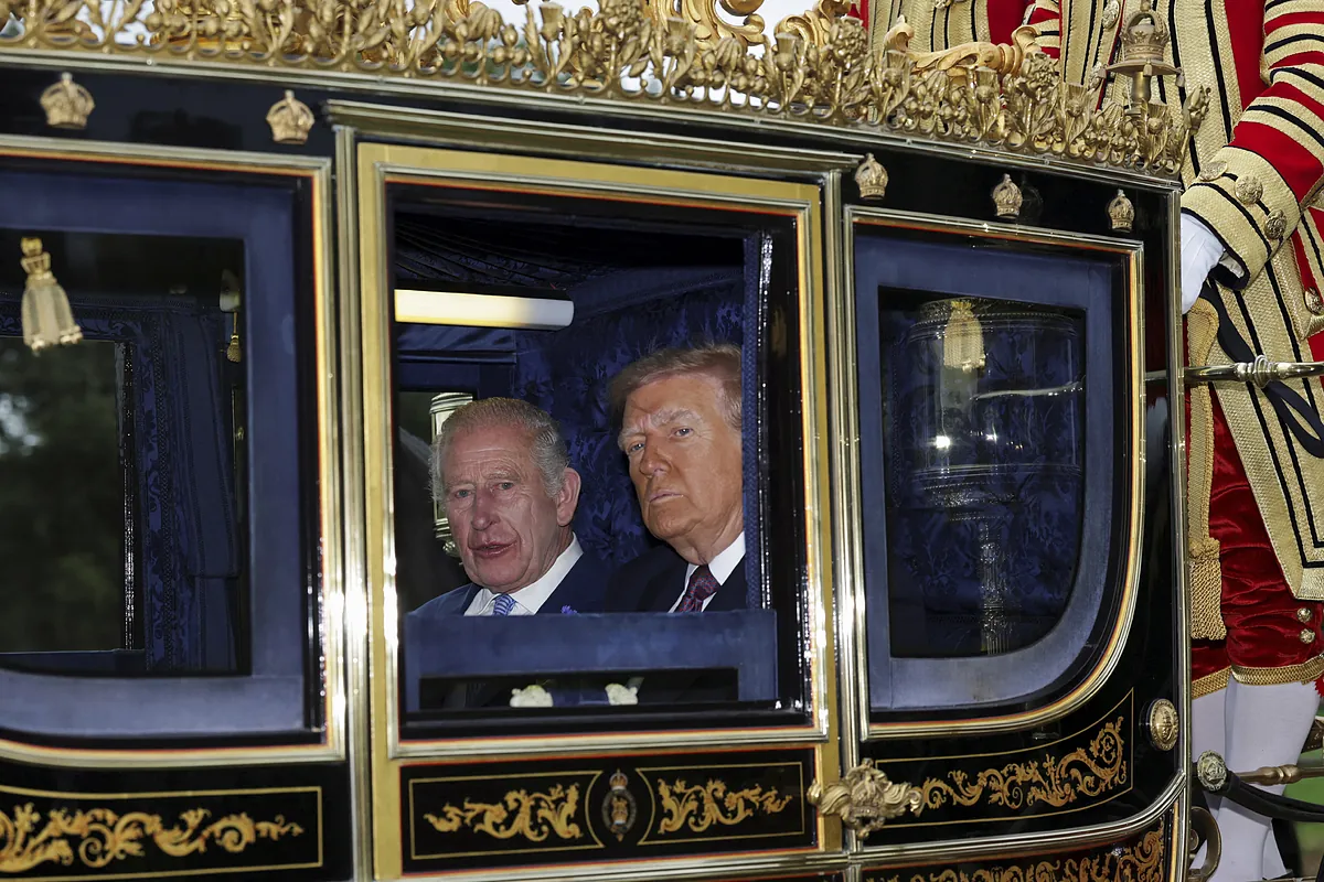 Reino Unido despliega toda su pompa real para seducir a Donald Trump