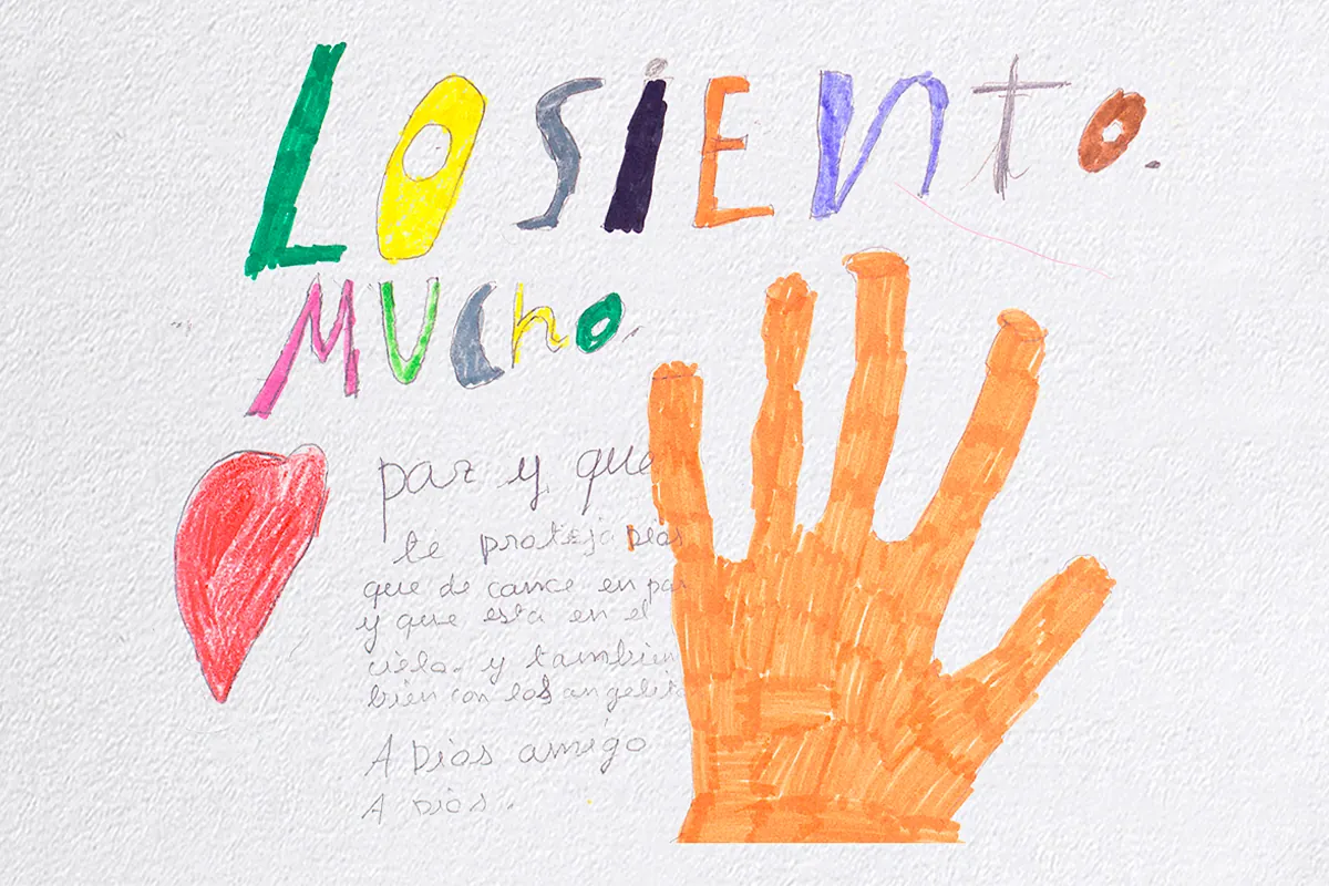 Las cartas a Miguel Ángel Blanco de 293 niños guardadas durante 25 años:  Hubiera preferido que me matasen a mí, que no tengo nada pendiente 