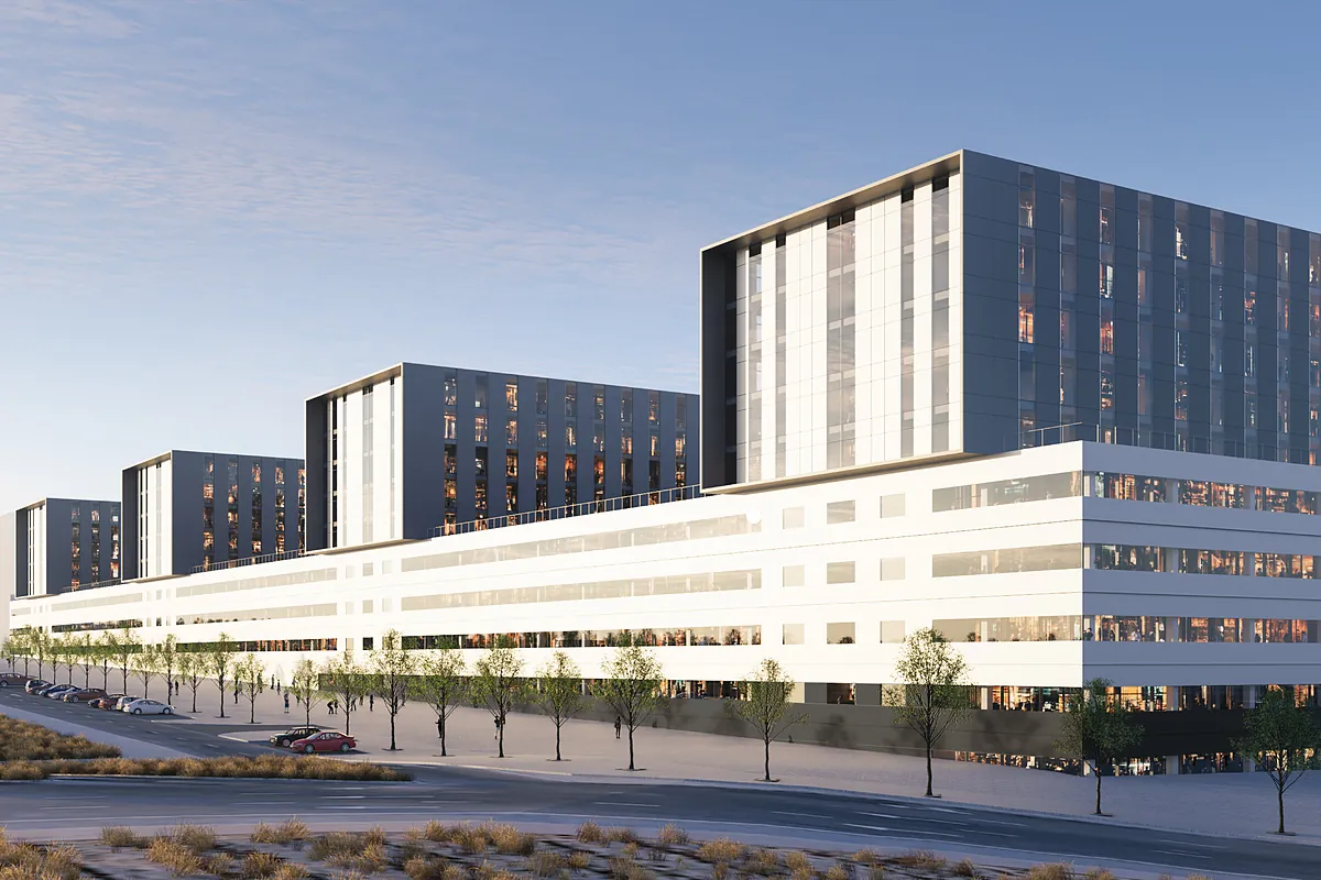 De la grisura de Plaza de Castilla a la inmensa futura Ciudad de la Justicia de Ayuso: será la más grande del mundo y tendrá 40.000 m2 de zonas verdes