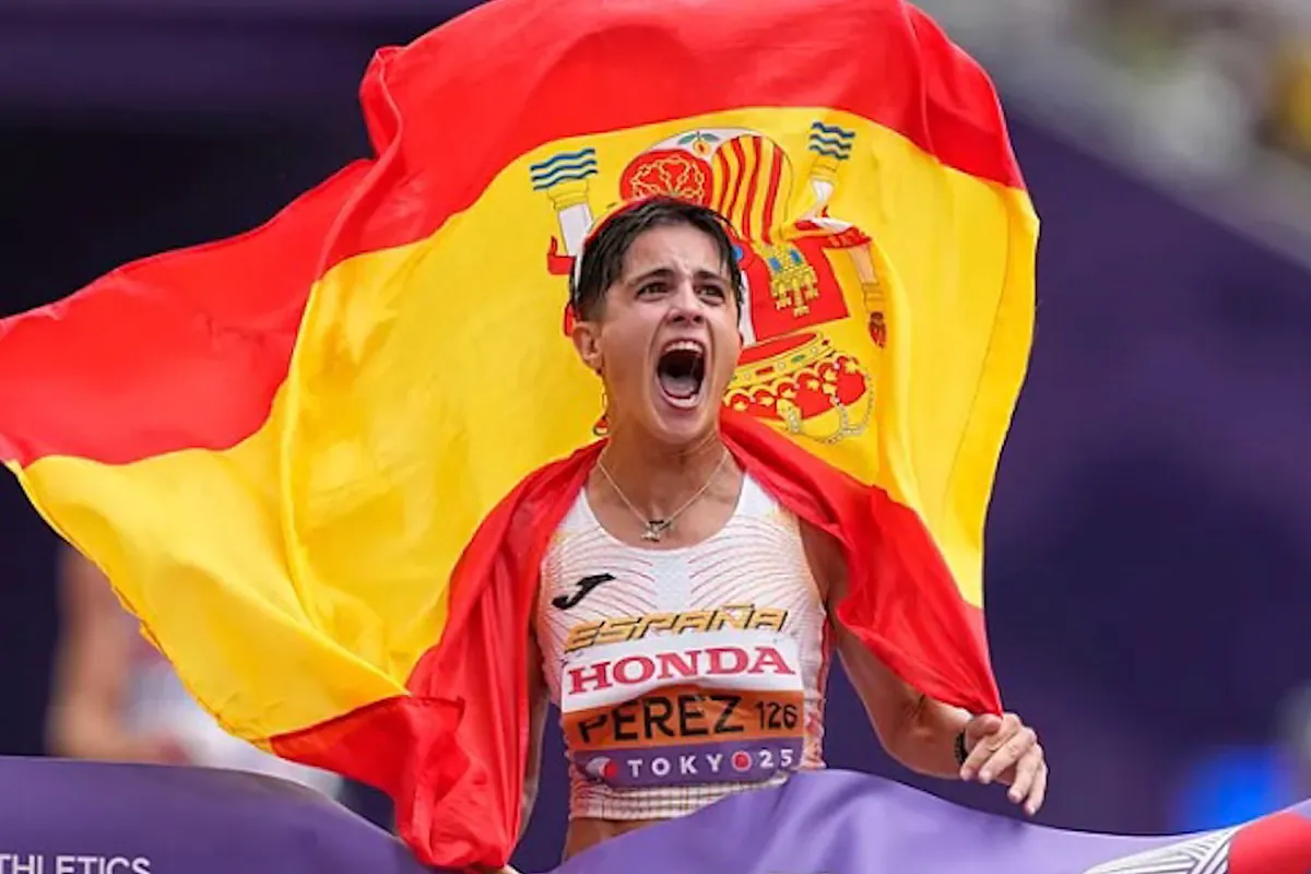 María Pérez logra su tercer oro mundial en Tokio