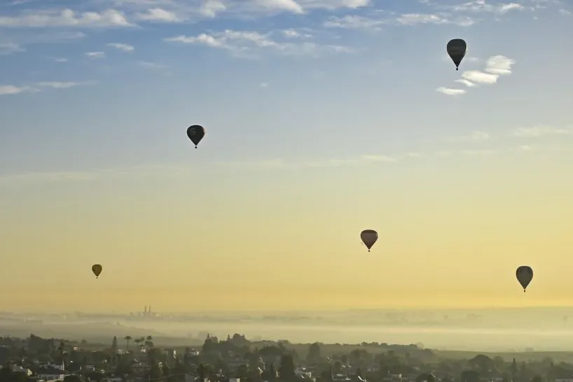 El municipio del sur de Madrid que es protagonista este fin de semana por su festival de globos aerostáticos