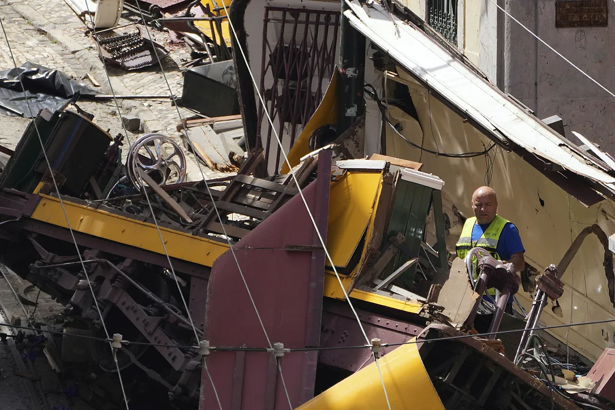 Identificados ya todos los fallecidos de ocho nacionalidades en el accidente del funicular de Lisboa