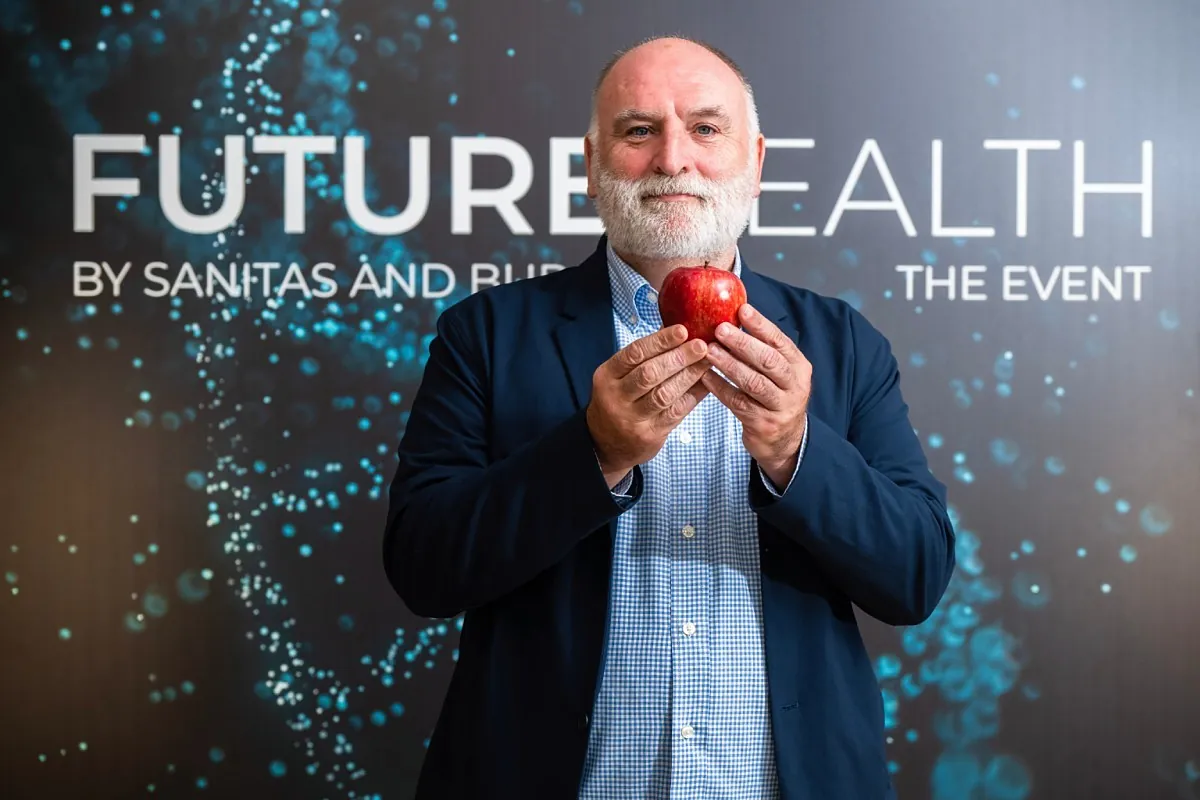 Chef José Andrés: "La comida es el primer paso preventivo para evitar problemas de salud en el futuro"