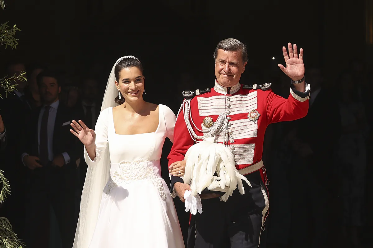 Cayetano Martínez de Irujo y Bárbara Mirjan ya son marido y mujer