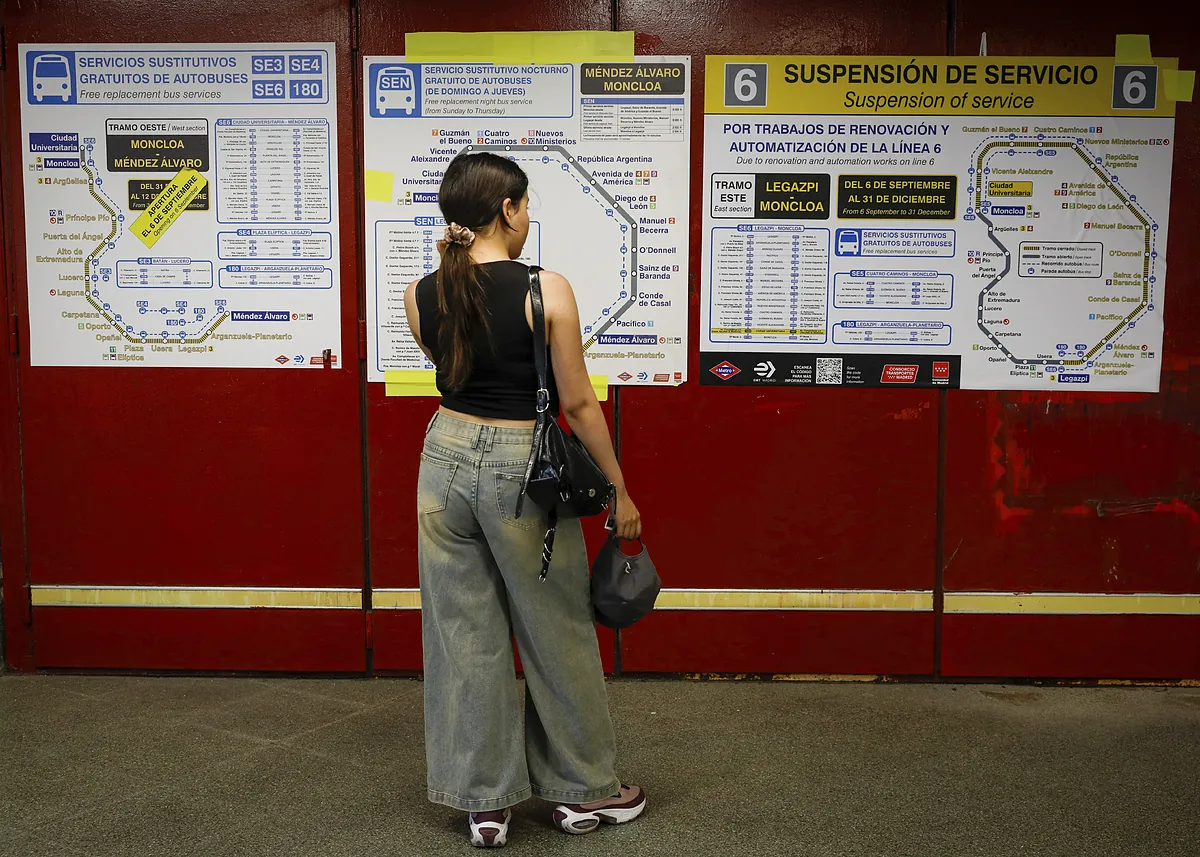 La 'operación switch', el último desafío del Metro de Madrid: un plan quirúrgico para 'voltear' en minutos las obras de la Línea 6