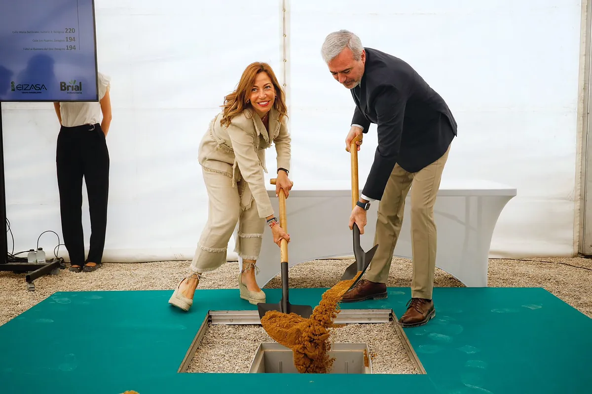 608 pisos por un alquiler inferior a los 500 euros: el Gobierno de Aragón inicia en Zaragoza la construcción de su proyecto de vivienda pública para jóvenes