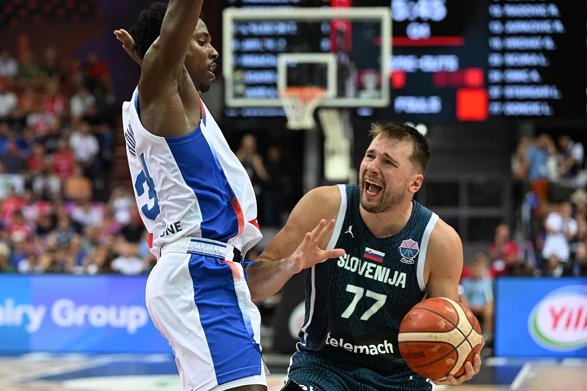 Doncic: exhibición, tángana... y otra derrota