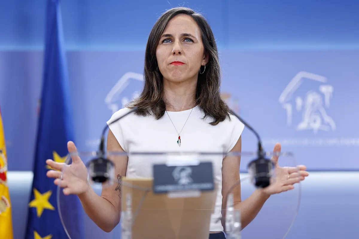Ione Belarra en rueda de prensa: "Yo de política no sé mucho, pero suena raro"