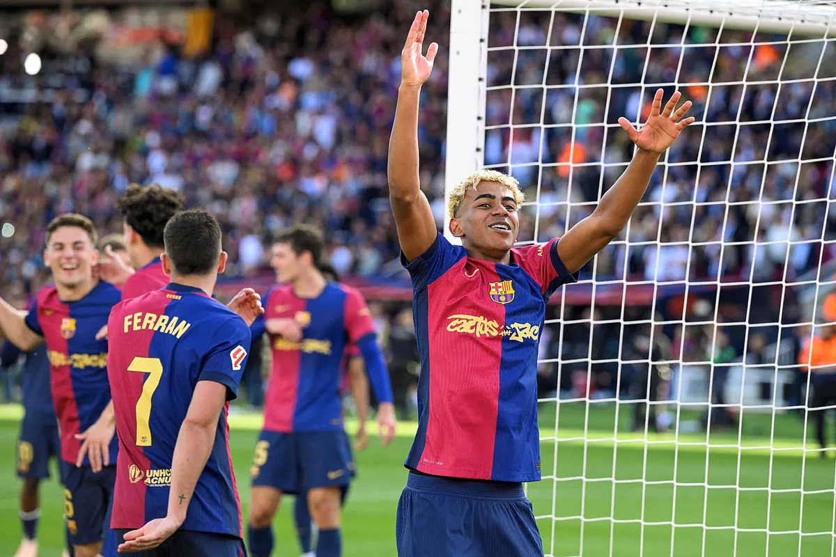 Lamine Yamal renueva con el Barcelona hasta 2031 y puede convertirse en el  jugador mejor pagado de la plantilla | Fútbol