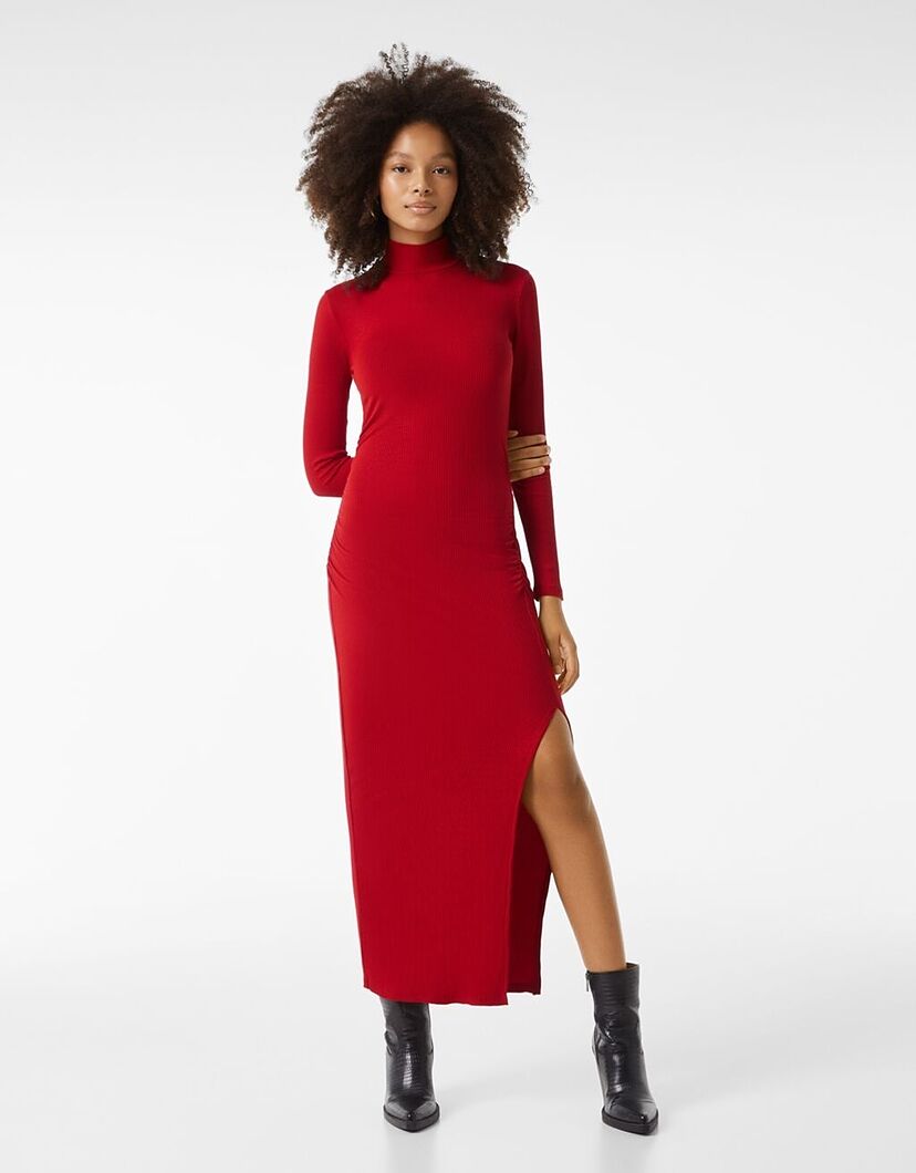 Vestidos Elegantes Vestidos Para Frio Con Botas Vestidos De Punto