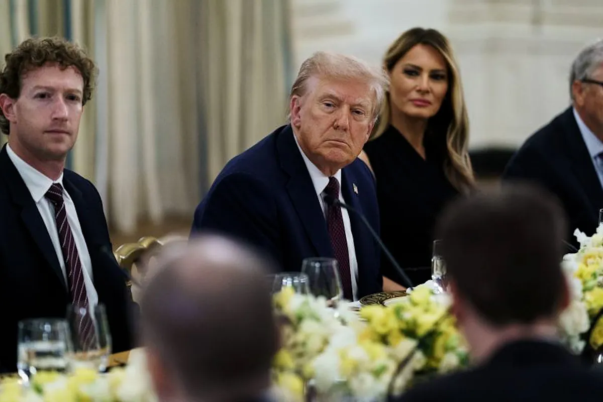 El exclusivo encuentro de Trump con Bill Gates, Tim Cook y Mark Zuckerberg en la Casa Blanca