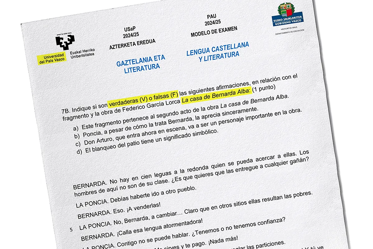 La Selectividad examina a 300.000 alumnos con exámenes desiguales: cada falta de ortografía resta 0,10 en Cataluña y 0,25 en Madrid