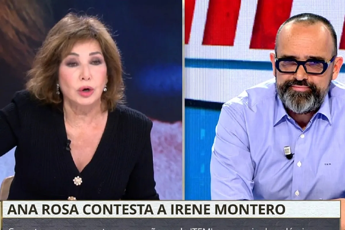 Ana Rosa Quintana y Risto Mejide, letales contra Irene Montero: "¿Quién es esta señora? (...) Yo no he heredado nada. Otros han heredado y no cuentan qué" | Televisión