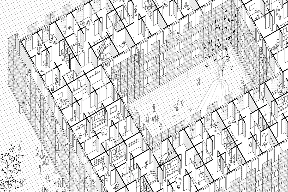La revolución de las casas que se adaptan a tu vida:  Si te sobra una habitación, se la transfieres al piso del vecino 