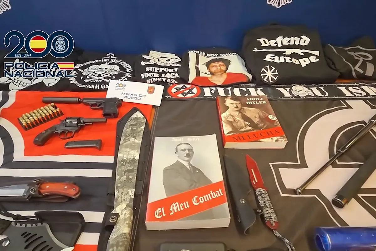 Detienen en España a tres miembros de grupo terrorista neo-nazi internacional 